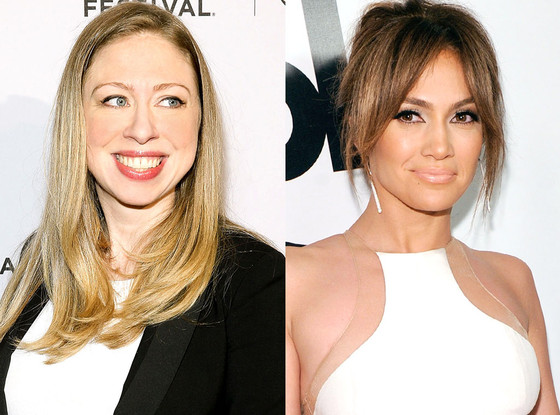 Chelsea Clinton, Jennifer Lopez Chelsea Clinton, Jennifer Lopez